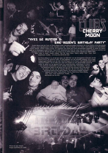 Eric Rozen & Yves Deruyter Bday '96